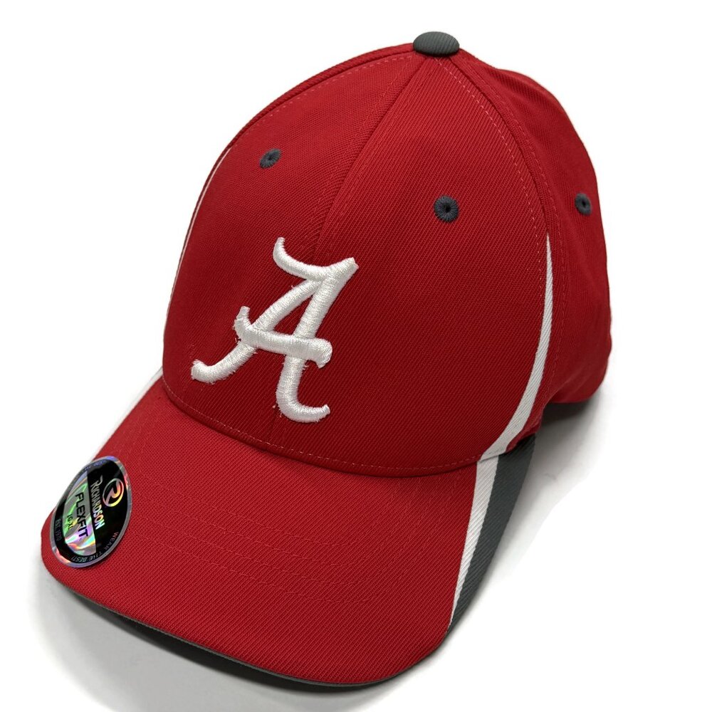 Alabama Ramblers Hat Cap Richardson L-XL Flexfit Red Stretch